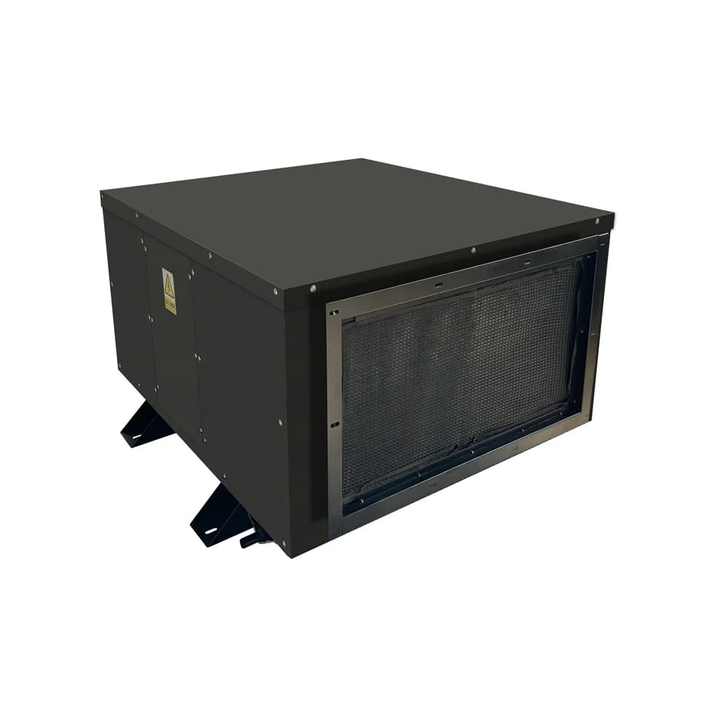 Deumidificatore commerciale per piscina con deumidificatore per montaggio a soffitto da 480 litri per magazzino della stanza della crescita