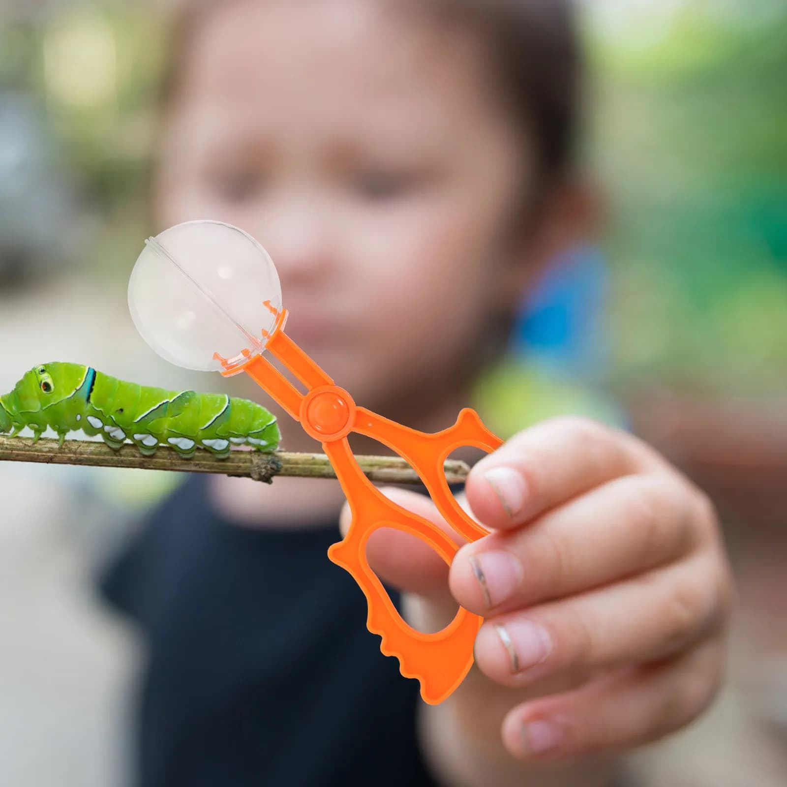 Set di 5 Pinze Colorate per Catturare Insetti, Strumento Educativo per l'Osservazione di Insetti all'Aperto per Bambini