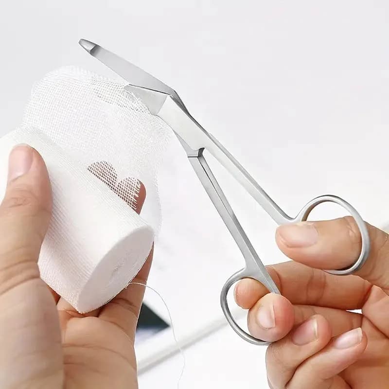 11/14 CM In Acciaio Inox Garza Benda Forbici Medicazione Forbici Chirurgiche Per Uso Domestico Forbici Per Gesso Infermiera Forbici