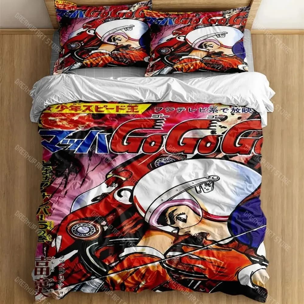 GO Speed Bedding Set without sheet King Queen Double Full Twin Single Size Bed Linen Set