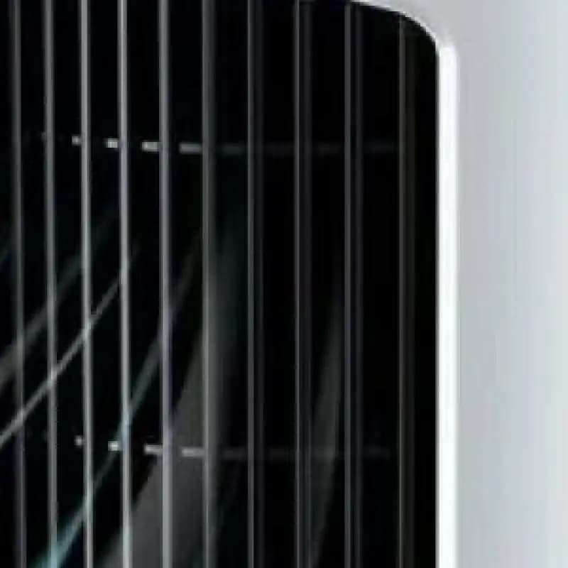 3-in-1 Portable AC, Humidifier & Fan with USB Cooling, Ice Crystal Tech, Digital Display, Compact & White Design