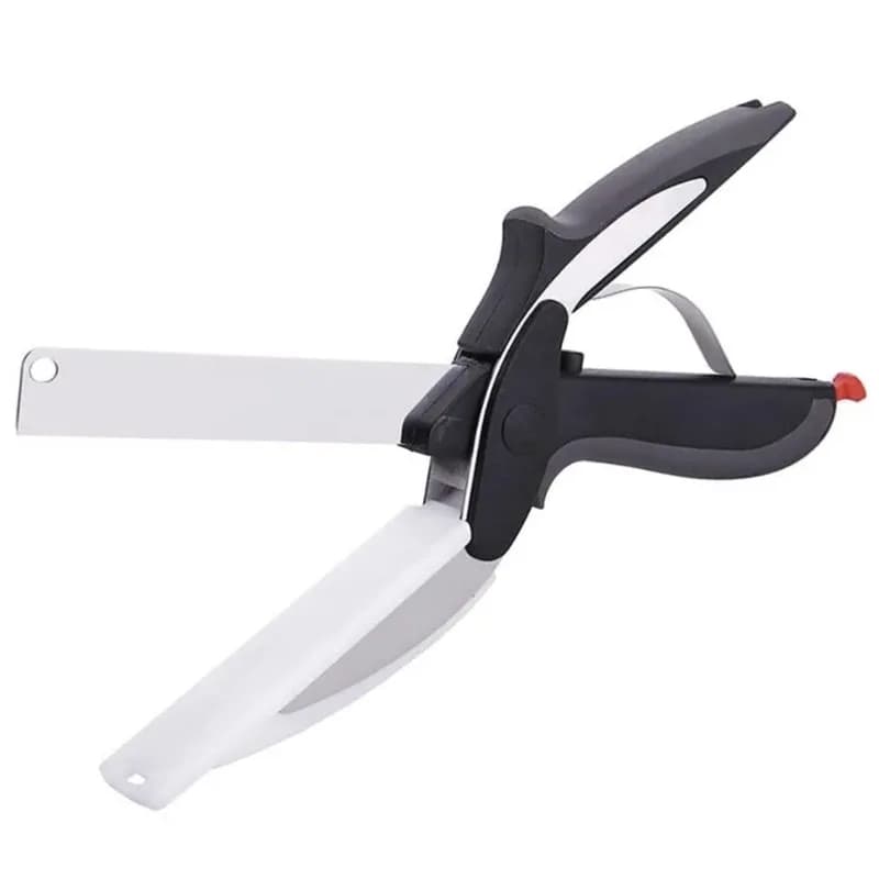 Kitchen scissors 2 in 1 stainless steel Barbecue separable cut of steaks knife from fruit robot kitchen for vegetables for domestic use