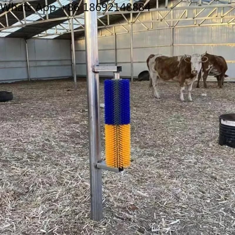 Spazzola Automatica Multifunzionale per Massaggio e Pulizia del Corpo di Bovini e Cavalli