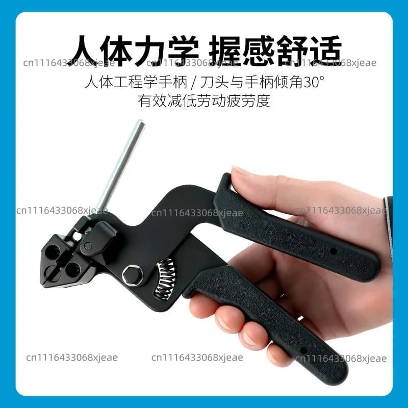 Popular stainless steel cable tie pliers tightener tensioner tape gun metal tool baler cutting cable tie pliers