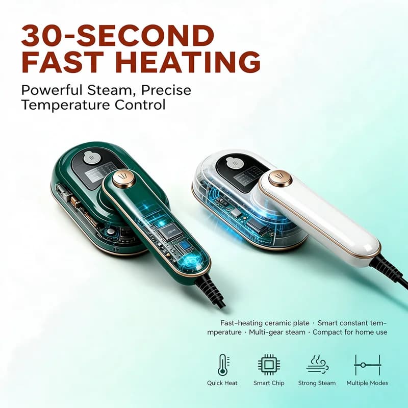 NEW Handheld Portable Vertical Steam Iron Laundry Appliance Mini Clothes Steamer Travel Garment Steamer Steam Iron for Clothes