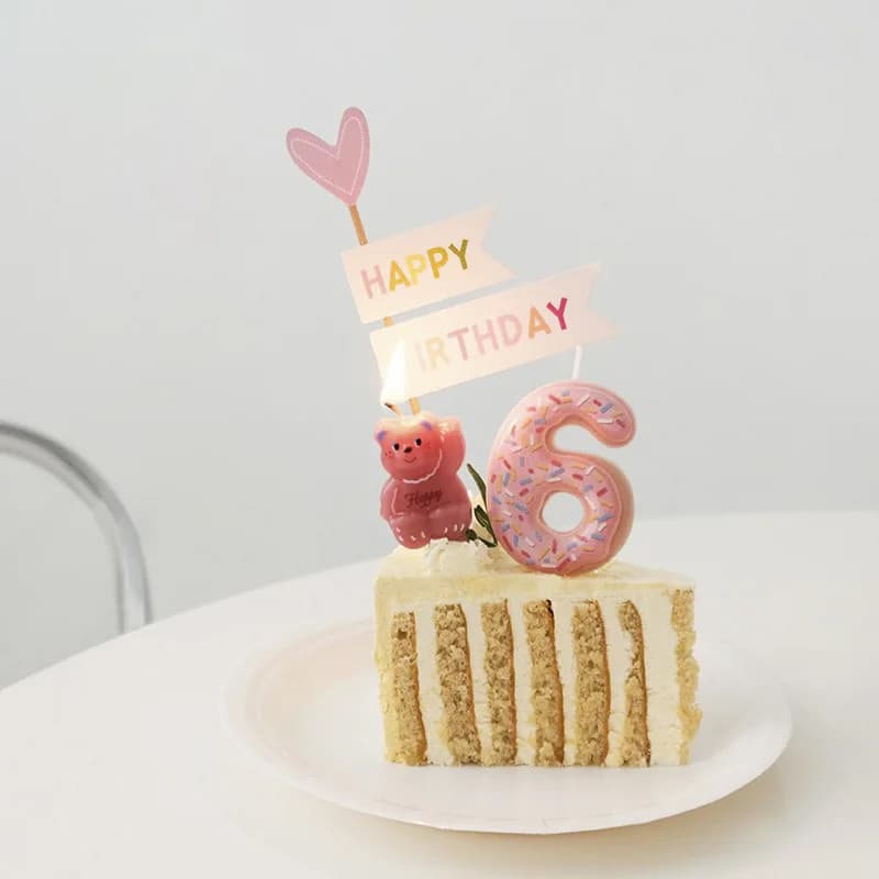 Ins Birthday Candles, Strawberry Doughnuts, Chocolate Cream Cookies, Digital Candles, Banquet Party Plugins And Tags