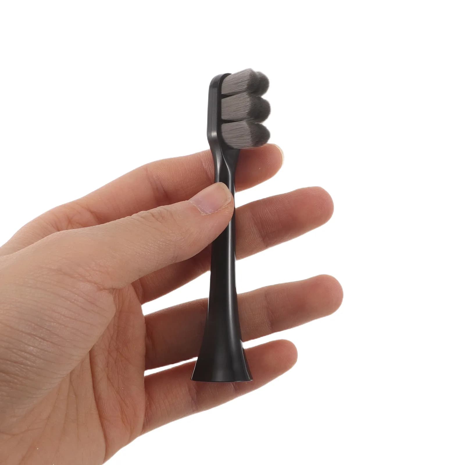 4 testine per spazzolino elettrico con setole morbide, testine di ricambio ultra fini per una pulizia delicata delle gengive sensibili