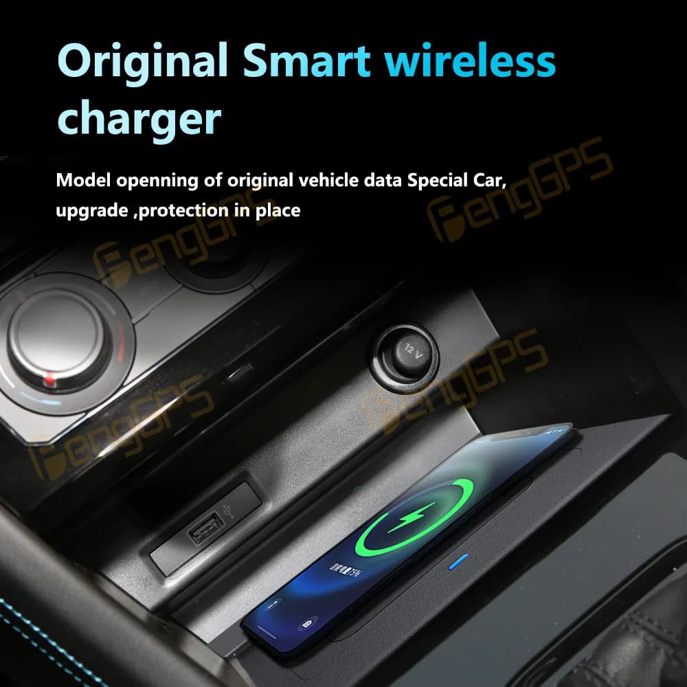 Pannello di ricarica rapido per telefono console centrale caricabatterie wireless per auto dedicato per accessori interni Jetta VS5 2022