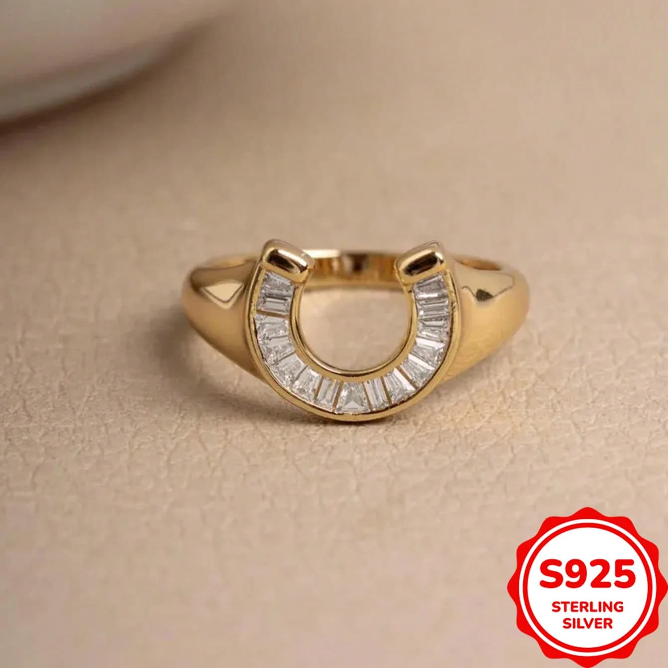 Fashion Classic Genuine S925 Silver Creative Versatile Women's Ring