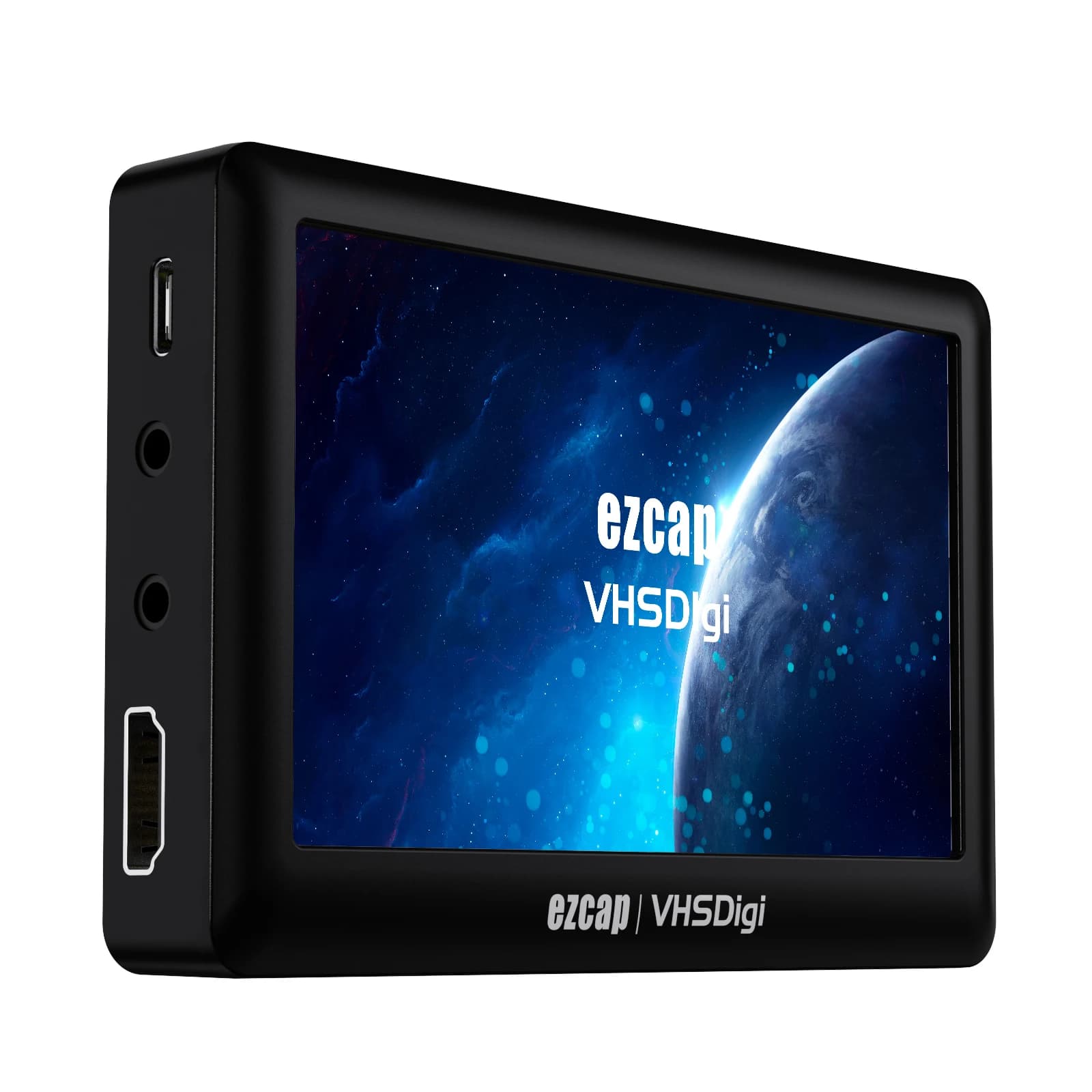 ezcap180 Registratore AV Scatola di acquisizione audio video Convertitore da analogico a digitale Registra video da 4,3" da lettori DVD a scheda TF Disco U