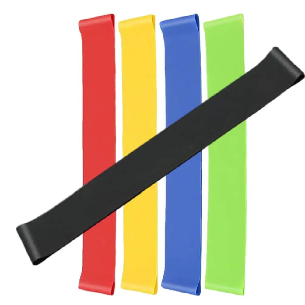 5 pieces straps for desk chairs elastic bands for feet support for children exercise in office pilates resistance yoga tension of the elementary legs