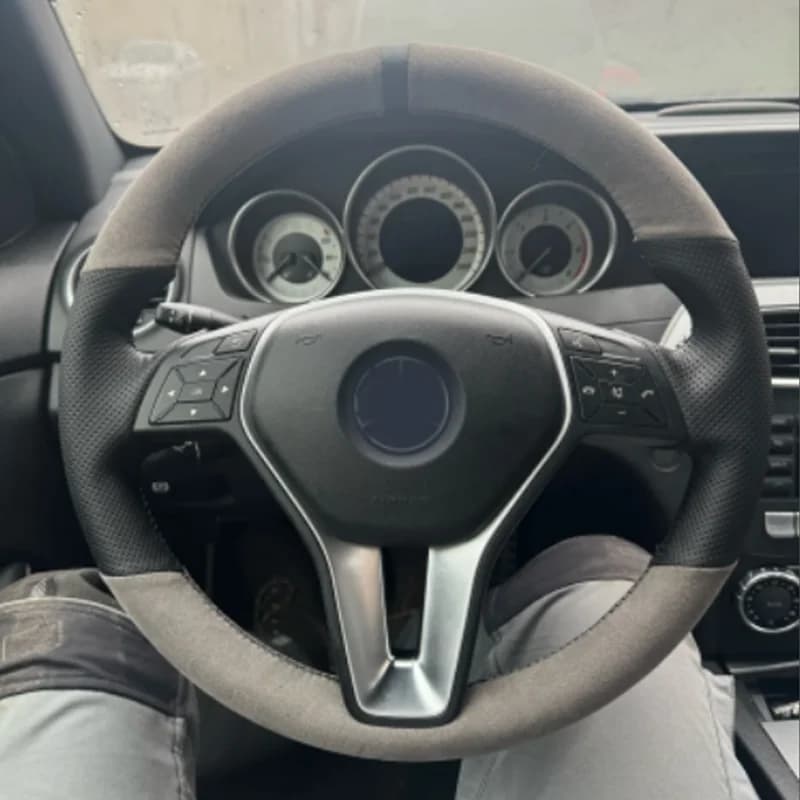 Custom leather braid car cover for Mercedes Benz W176 W246 class C W204 C117 C218 X218 W212 C207 A207 X156