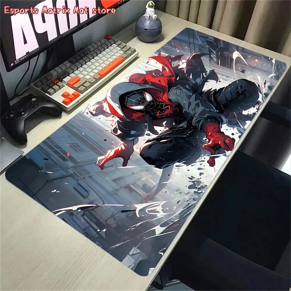 Marvel Spider Man Anime HD rubber mouse pad, suitable for desk, laptop, gaming accessories, anti-slip