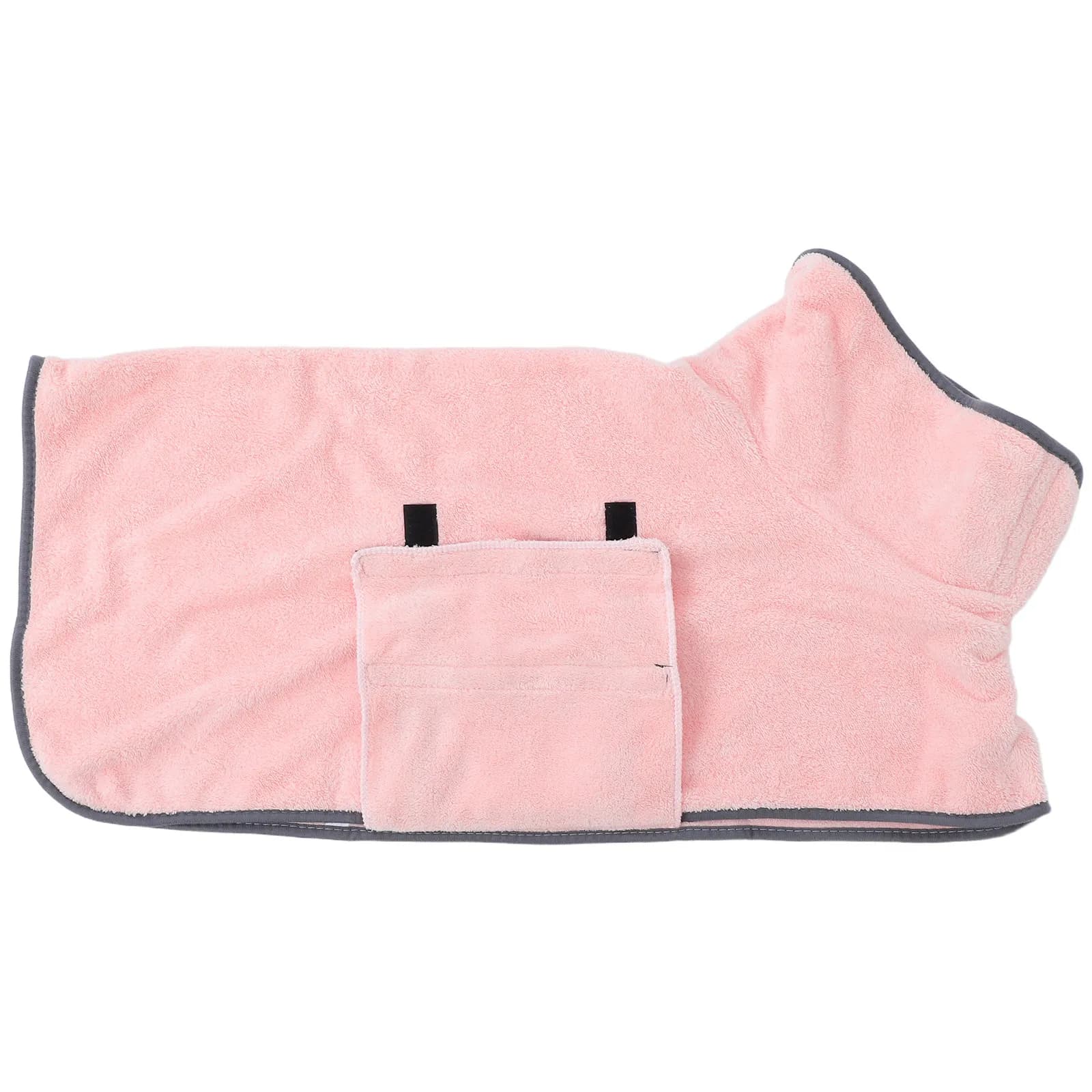 Quick Drying Pet Bathrobe - Super Absorbent Soft Dog Towel for Bathing Swimming Rain Walks Easy Care Machine Washable