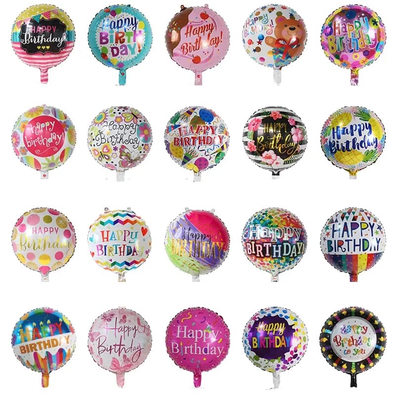 5/10/20/50 Pieces Helium Balloons for Birthday Party, Baby Shower Decorations, Kids Toys