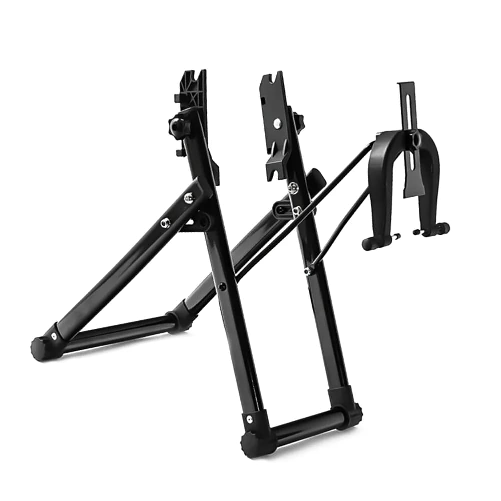 Supporto per centraggio ruote bici pieghevole in lega di alluminio, strumento di riparazione regolabile per manutenzione bici da montagna e da strada, accessori ciclismo