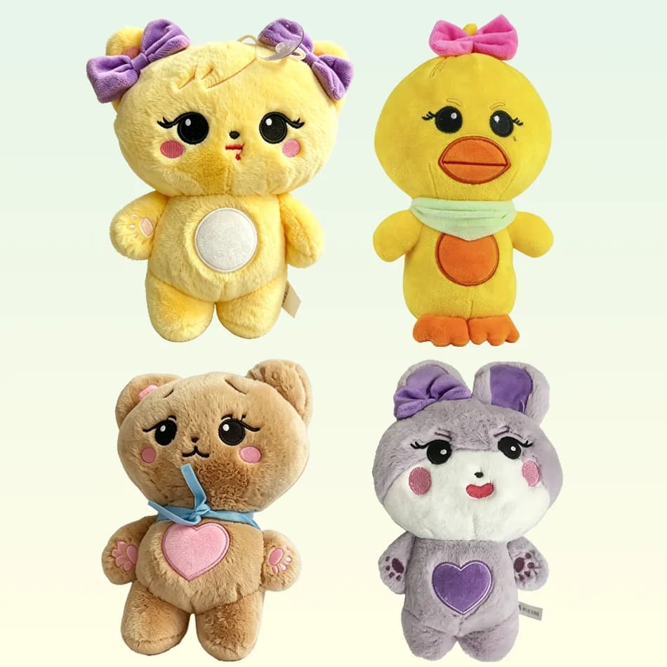 Hot Sale kpop Pink Plush Doll BORN PINK World Tour Plushies Kawaii Stuffed Animals Toys