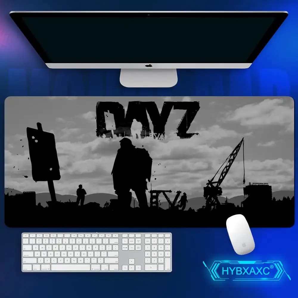 XXL DayZ Gaming Mouse Pad Large Mouse Pad PC Gamer Computer Big Mousepad XXL Silicone Carpet Keyboard Desk Mat HYBXAXC Mause Pad