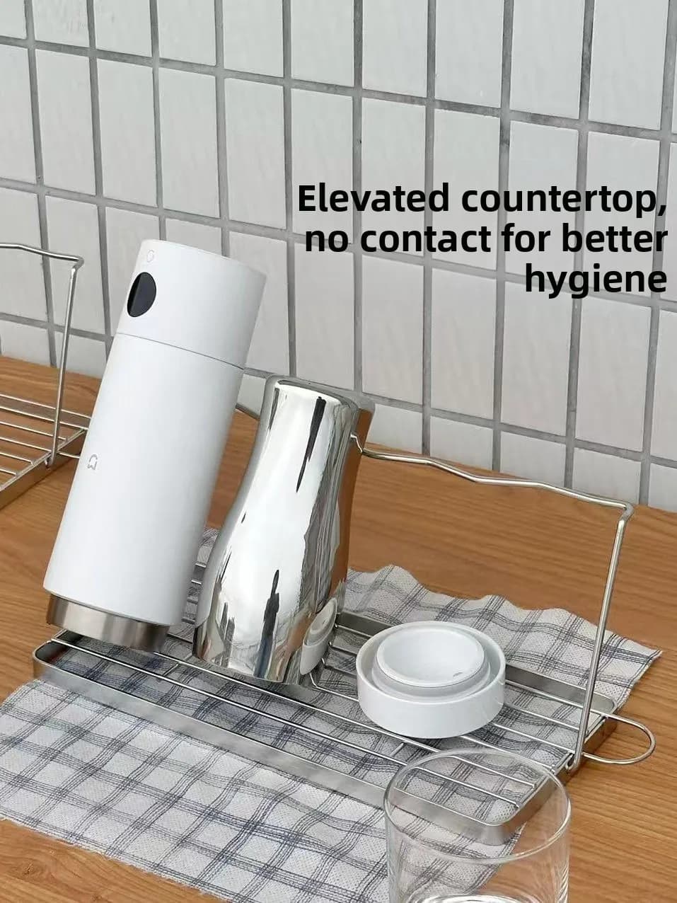Boang Home 304 tazza in acciaio inossidabile Ra tagliere da cucina portaoggetti elfo Di supporto di drenaggio controsoffitto posizionamento elfo