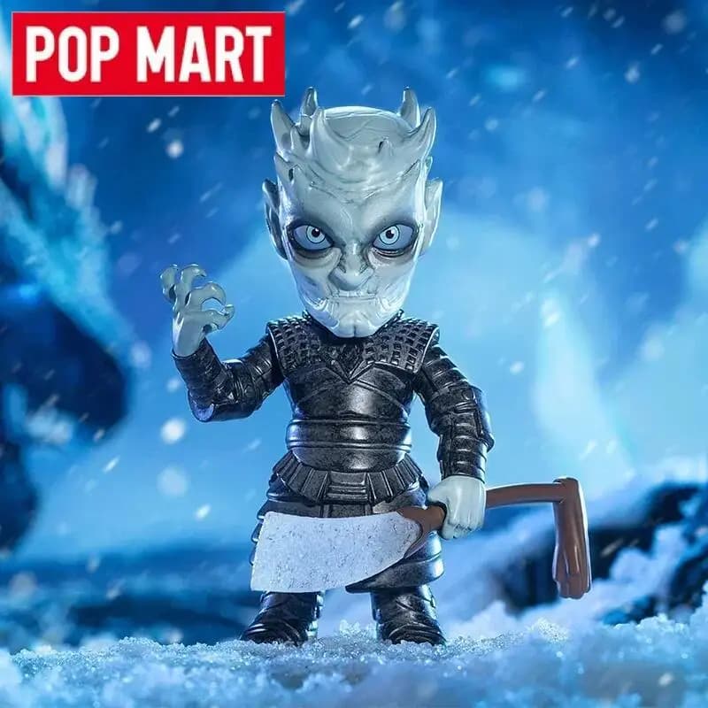POP MART Serie Game of Thrones Cute Anime Figure Ornamenti Regalo Scatola cieca Guess Bag Scatola misteriosa Giocattoli Bambola