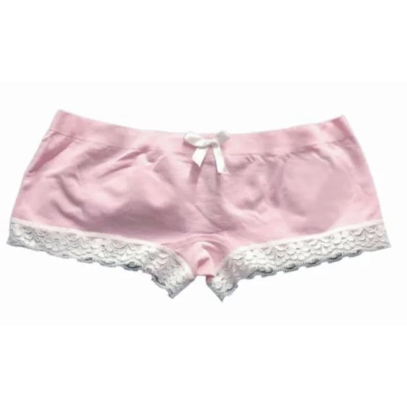 Y2K Pantaloncini sexy Punk Harajuku vintage gotico Emo Ragazze Pantaloni da donna Fiaba Estetica Elegante pizzo Fiocco carino Mini pantaloncini rosa