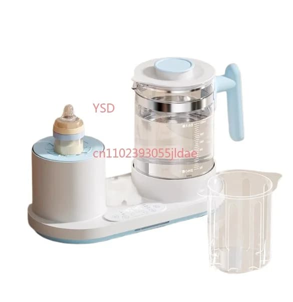 Intelligent home thermostatic kettle for children - Automatic mixer 2 in 1, insulated electric milk shaker