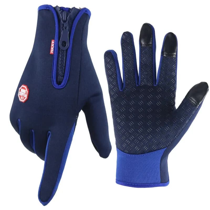 Hot Gloves in Touchscreen Fleece Outdoor Cycling Guide Waterproof Cold Gloves Women's Winter Ski Gloves Non-slip Windproof