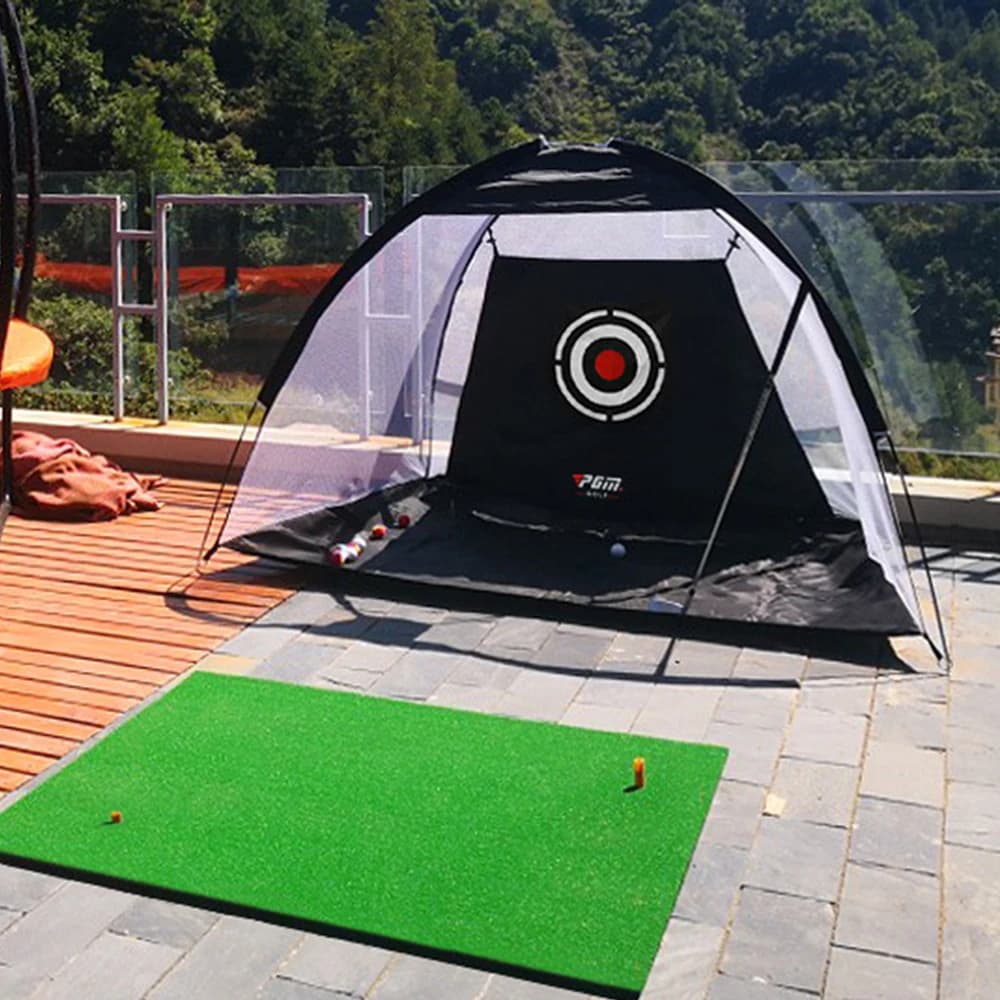 PGM Golf Practice Net Strike Cage Golf Tent Net Swing Practice Indoor Golf Netting 2m/3m Golf Tent Practice Network