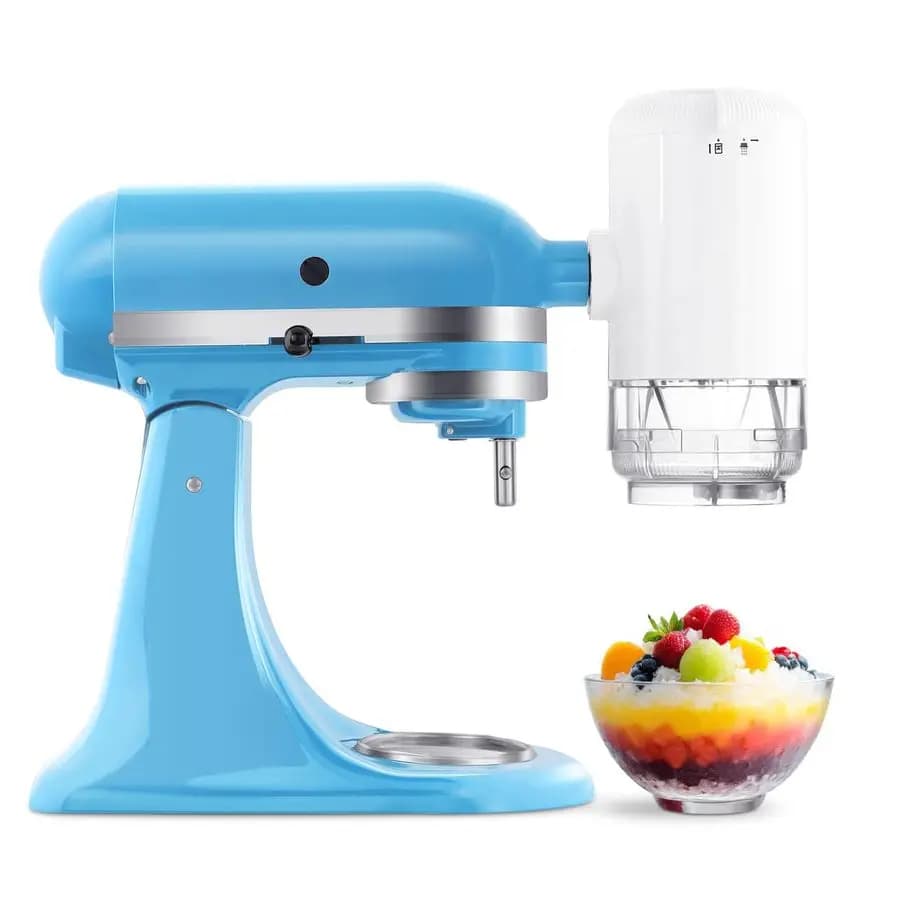 Accessorio per ghiaccio per accessori per mixer Kitchenaid, macchina per ghiaccio tritato per accessori e accessori per utensili da cucina con 8 stampi per ghiaccio