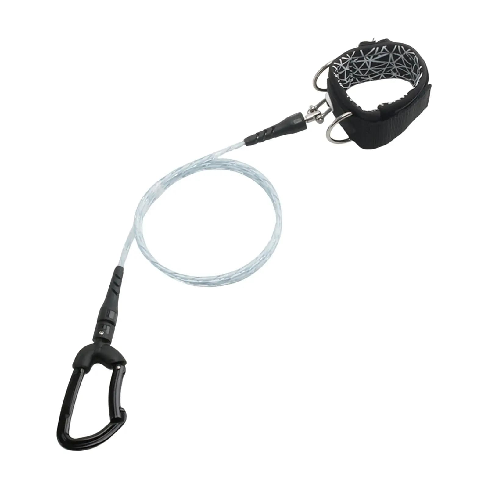 Horn for apnea Wrist strap Safety cord Anti loss safety cable Safety steering for snorkeling Underwater sports Apnea
