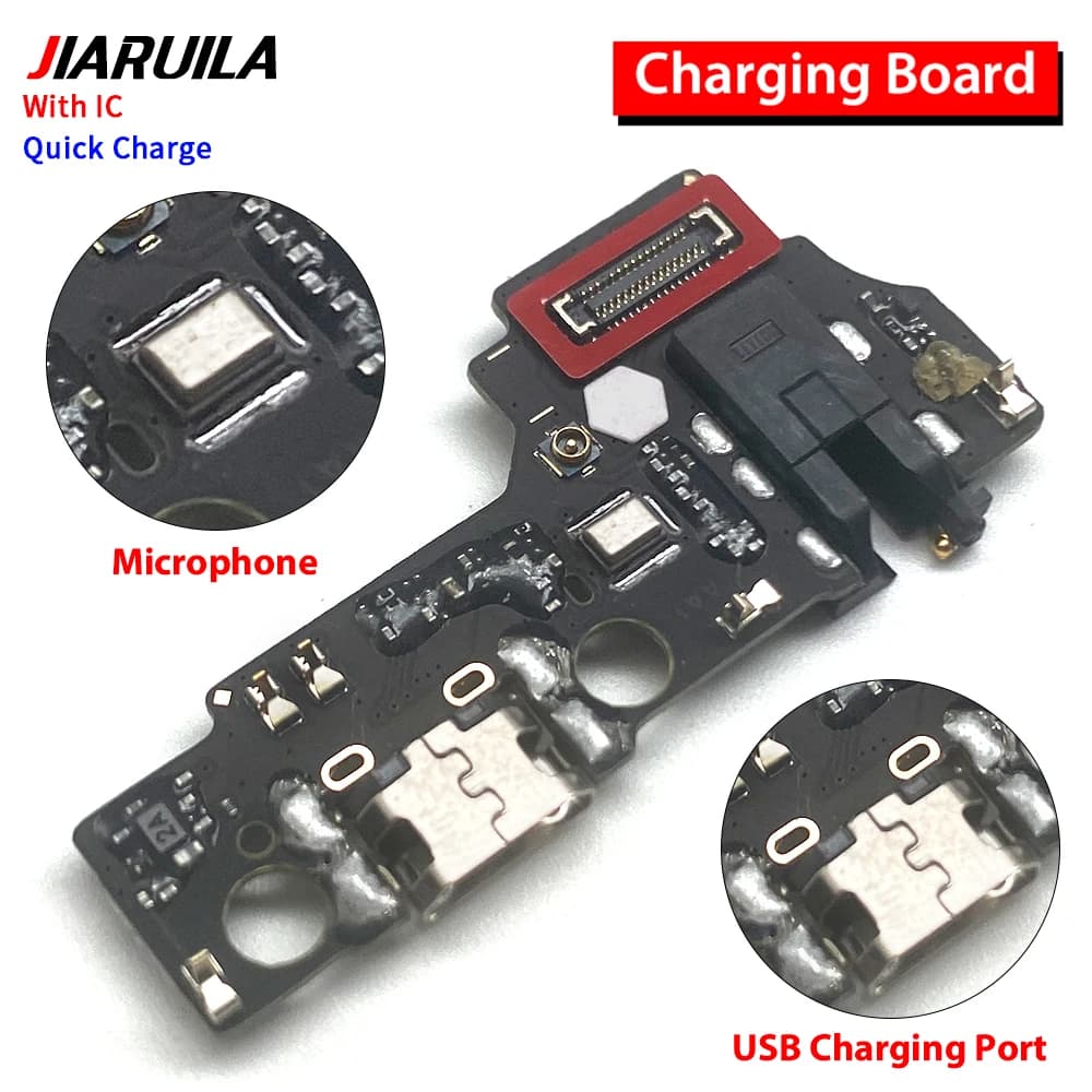 10 Pezzi, Connettore Dock USB per Ricarica e Microfono Flex per Oppo Realme C61 C63 5 Pro C30 C35 C53 C55 C67 C71 C73