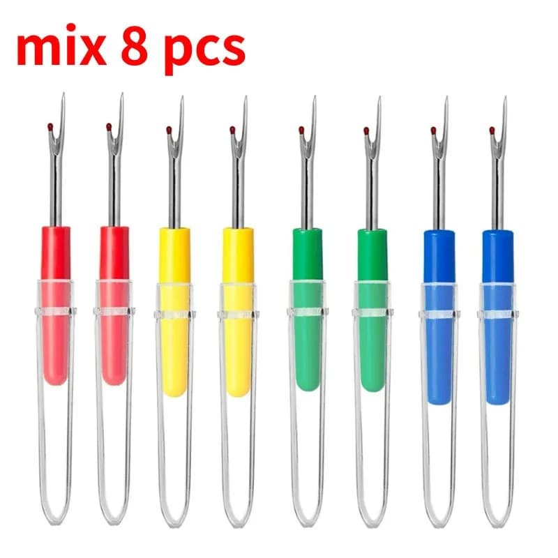 2-20PCS Small Sewing Seam Ripper Kit Colorful Sewing Stitch Thread Unpicker Seam Ripper Thread Cutter Scissor for Sewing Tools