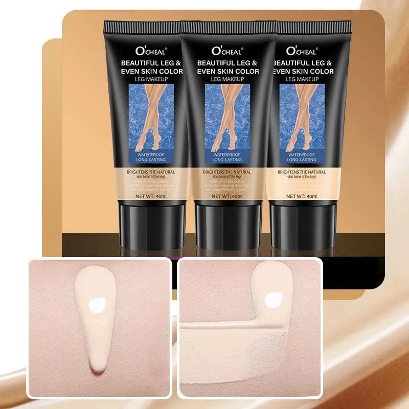 [MA]1Pc Lozione impermeabile per il trucco delle gambe - Fondotinta per il corpo uniformante per la copertura dei tatuaggi, soluzione abbronzante duratura per il corpo
