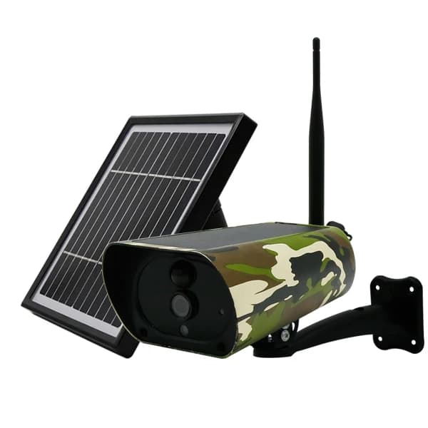 2MP 1080P i-Cam + APP a colori energia solare 4G WIFI IP telecamera bullet AI rilevamento umanoide sicurezza domestica CCTV baby monitor