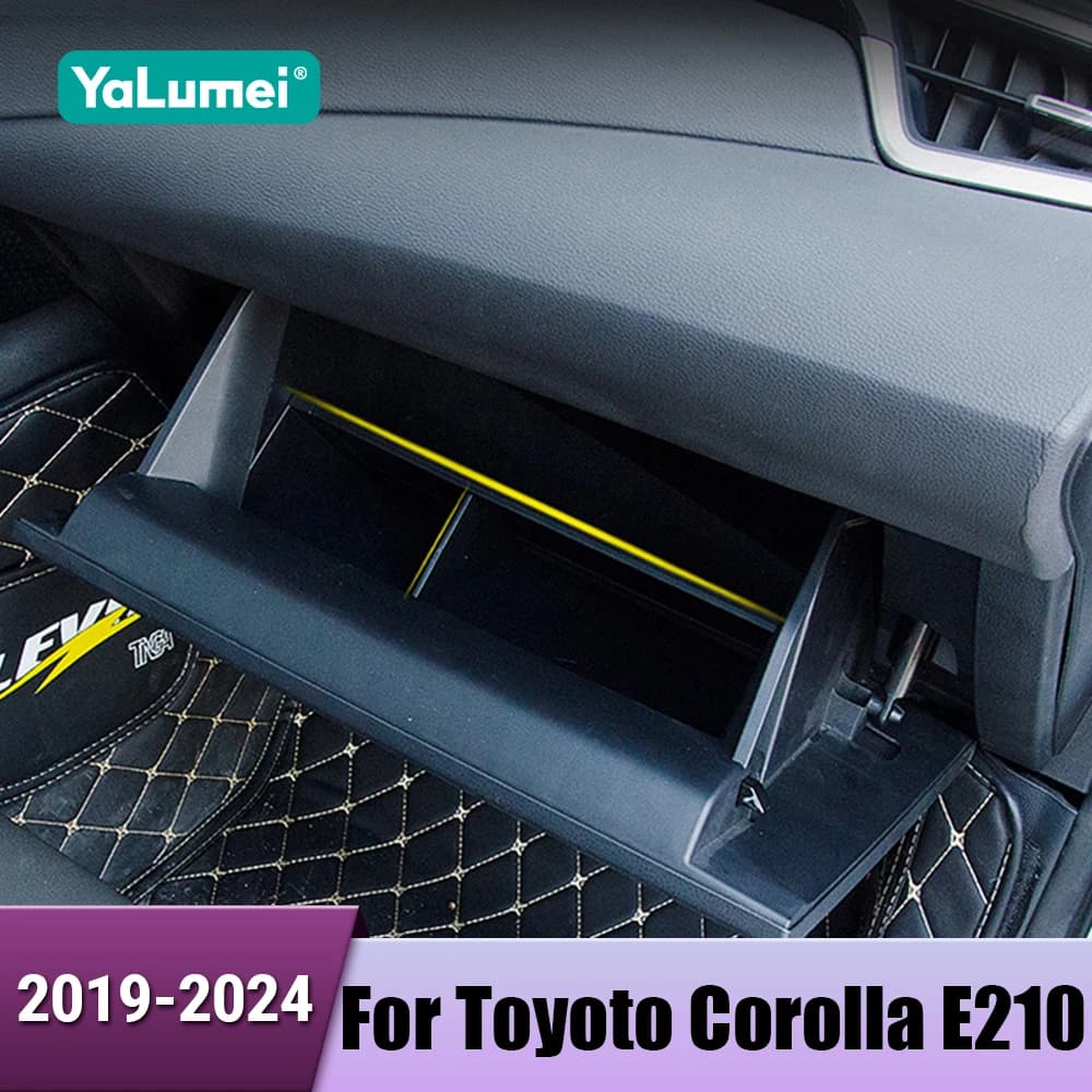 Auto Co-Pilot Portaoggetti Organizzatore Divisione Scheda di Stoccaggio Per Toyota Corolla E210 2019 2020 2021 2022 2023 2024 Accessori Ibridi