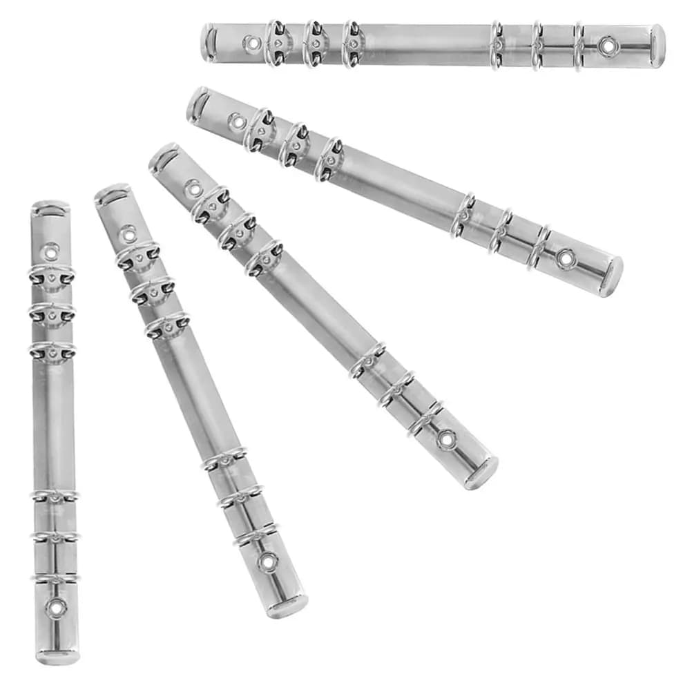 5Pcs Binder Mechanism Metal Loose Leaf Binder Replacement Rings for Notebook DIY Planner Folder Scrapbook Office Accessories