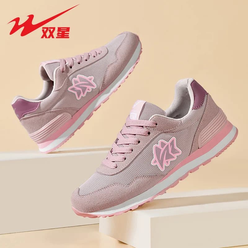 Sneakers Casual da Donna di Tendenza, Design Minimalista, Suola Morbida Traspirante Antiscivolo, per Passeggiate Quotidiane all'Aperto, Moda e Tempo Libero, Calzature Femminili