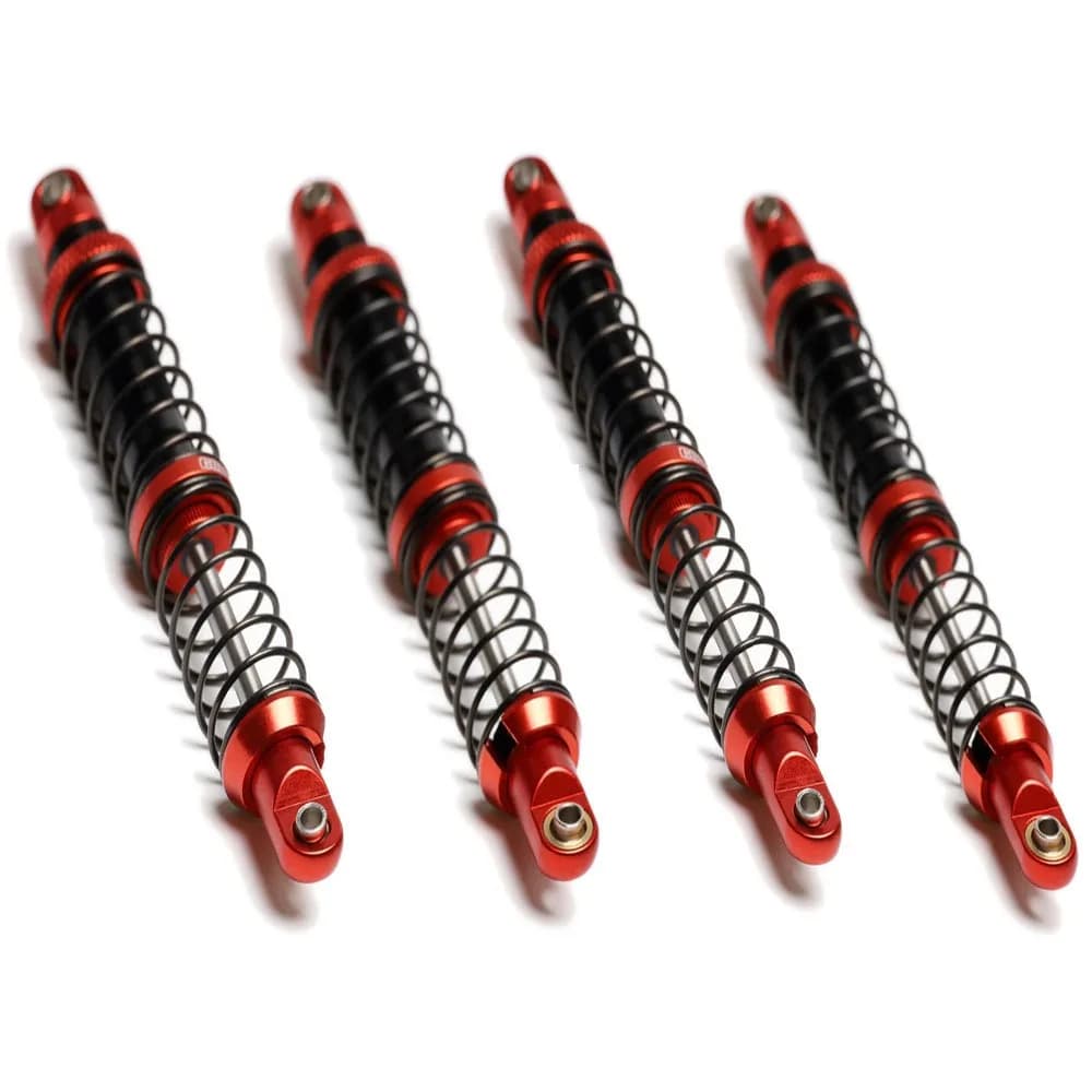 Ammortizzatore idraulico a doppio stadio 2 pezzi 70-120mm per 1/10 RC Crawler Car Traxxas TRX4 Defender AXIAL SCX10 RC4WD D90 90046