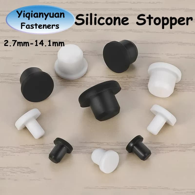 Yiqianyuan Silicone Hole Internal Hole Eyelet Heel Waterproof Washer Tape Cover Dado Rug T-spina Round