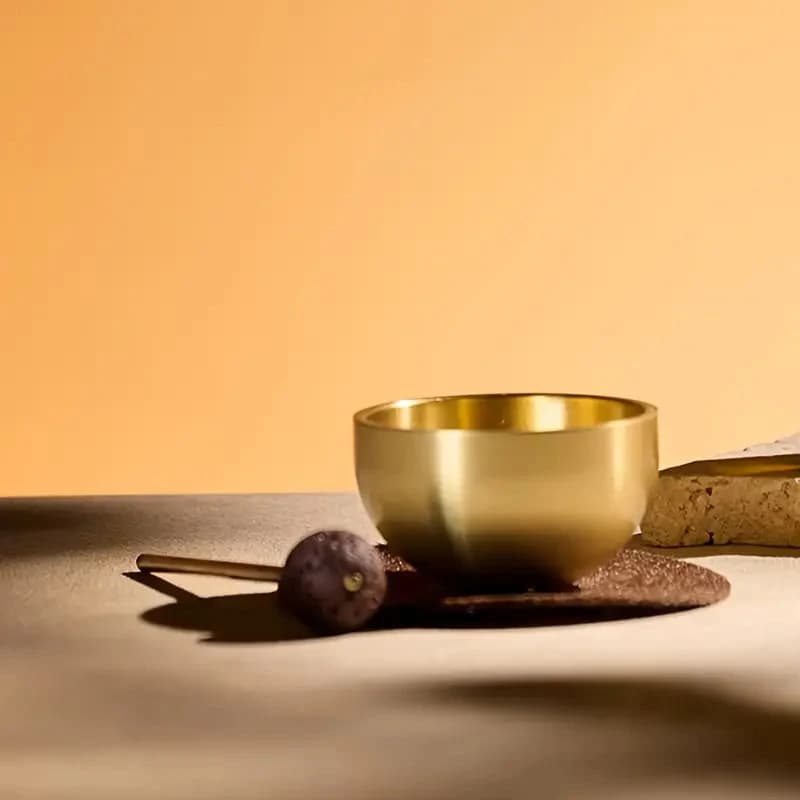Tibetan Singing Bowl Handmade Copper Meditation Bowl For Sound Healing And Meditation Mini Singing Bowls Percussion Instruments