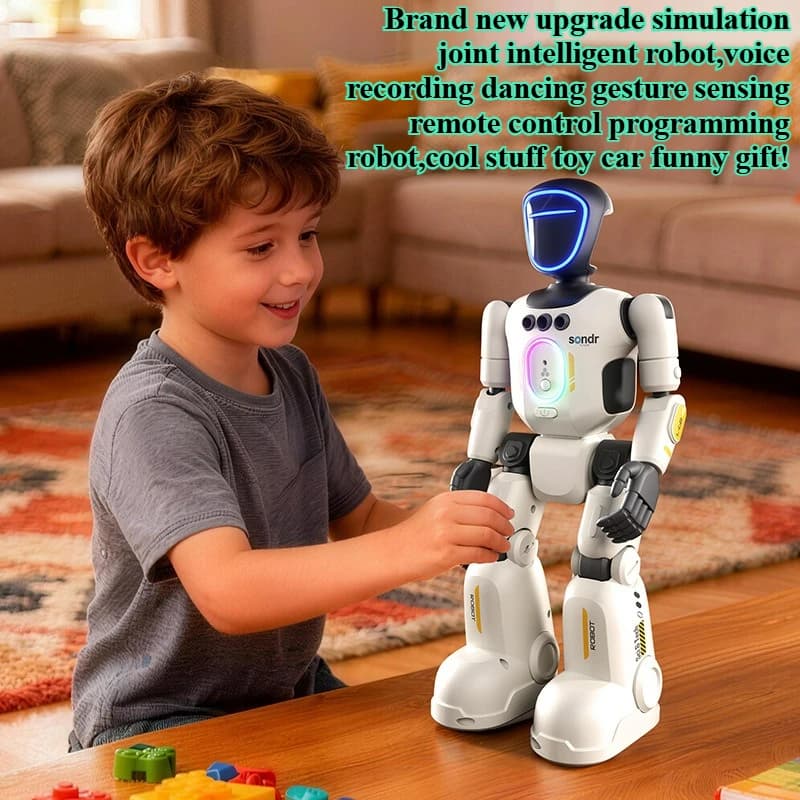 Smart Toy Machine RC Kawaii, RC Robot with Vocal and Managed Control, Auto Remote Control, Kids Fun Toys