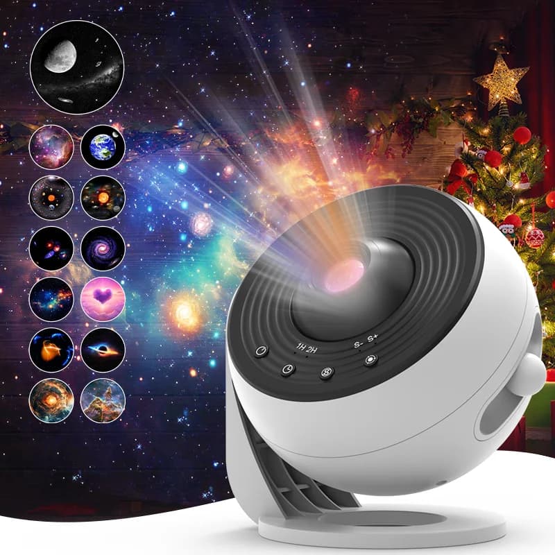 Proiettore Galaxy Pro Proiettore cielo stellato con luce notturna 360 ° Ruota la lampada planetaria per la camera da letto dei bambini, regalo di San ValentinoDecorare