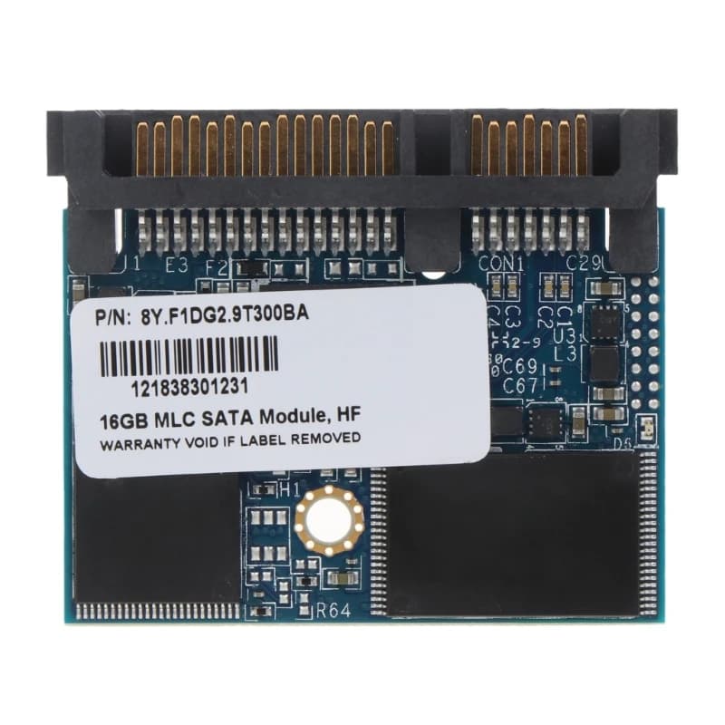 Modulo SATA interno da 16 GB SSD Mezza altezza e disco rigido SATA sottile a stato solido per PC portatile Computer notebook