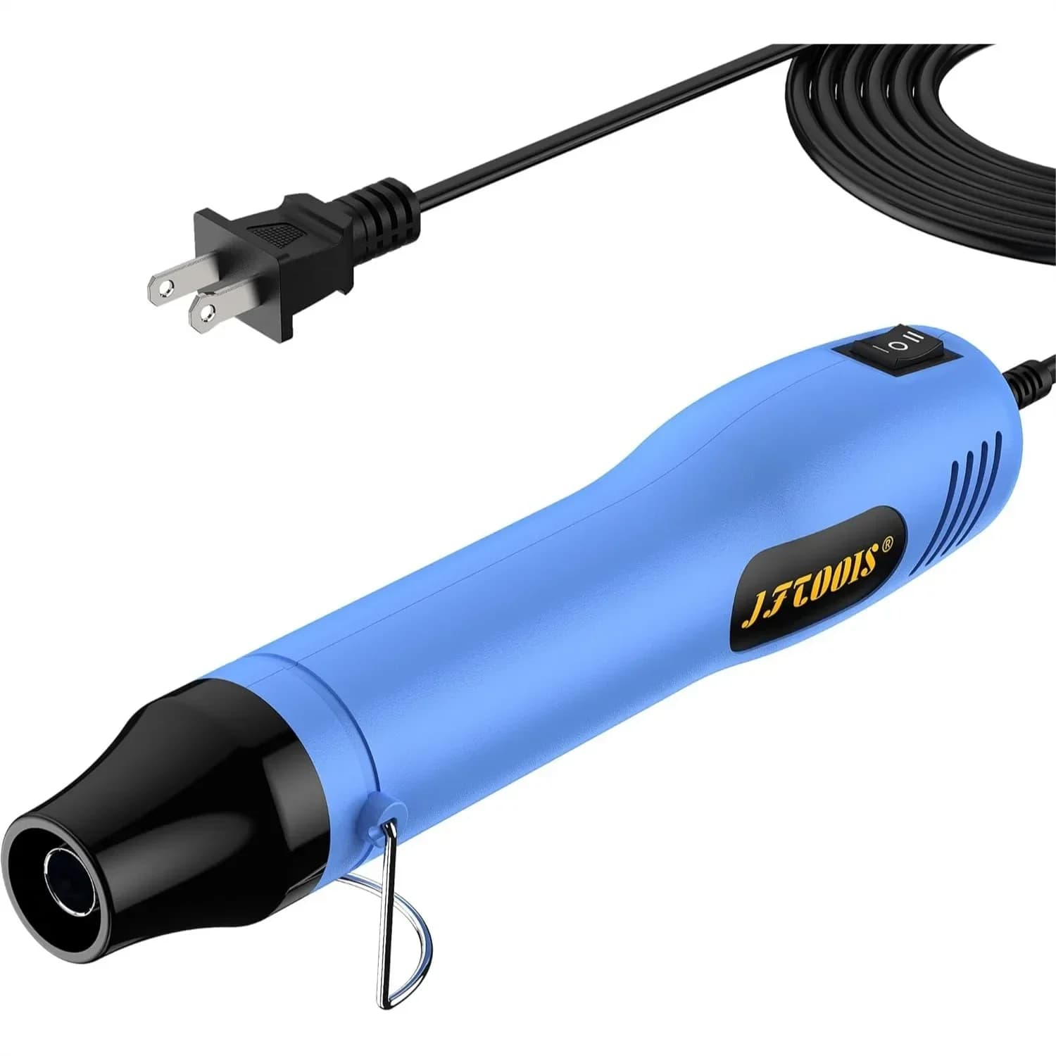 Mini pistola termica da 330W con doppia temperatura 250 ℃ /350 ℃ Riscaldamento rapido, Protezione da sovraccarico, Ugello riflettente, Cavo da 1,5 m per termorestringente