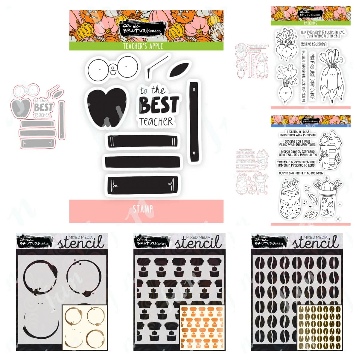 Set di timbri per spezie e fustelle in metallo con zucca arancione per stampi per decorazioni per scrapbooking, biglietti d'auguri fai-da-te