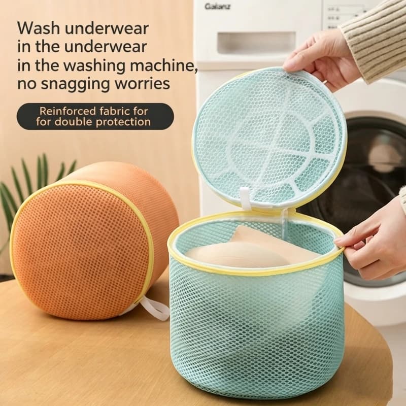 Anti-deform Mesh Washing Pouch, Household Laundry Bag, Reliable Protector for Bra and Underwear Suitable for Washing Machine Use