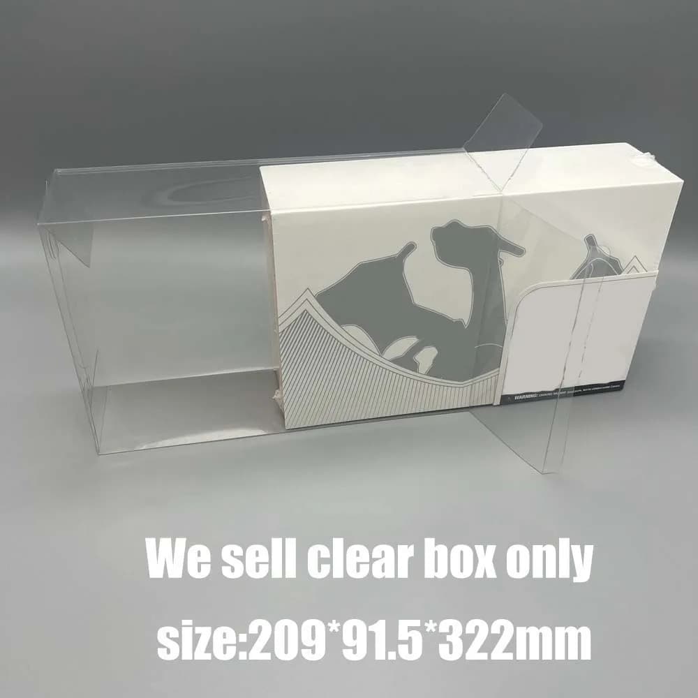 For PTCG US Version Charizard UPC Ultra Clear Protective Display Case