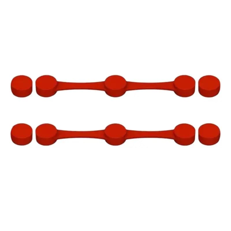 AEE2-2Pcs Air Fryer Magnet Silicone Buckle For Holding Down Air Fryer Parchment Paper Liners,Lock Disposable Liners