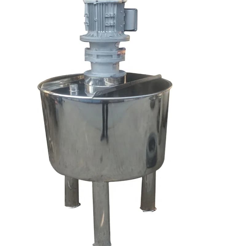 Mixer for mixing with single coating of 100 liters, mixer for reservoir, soap, lipstick, pastel, balm, oil, agitator