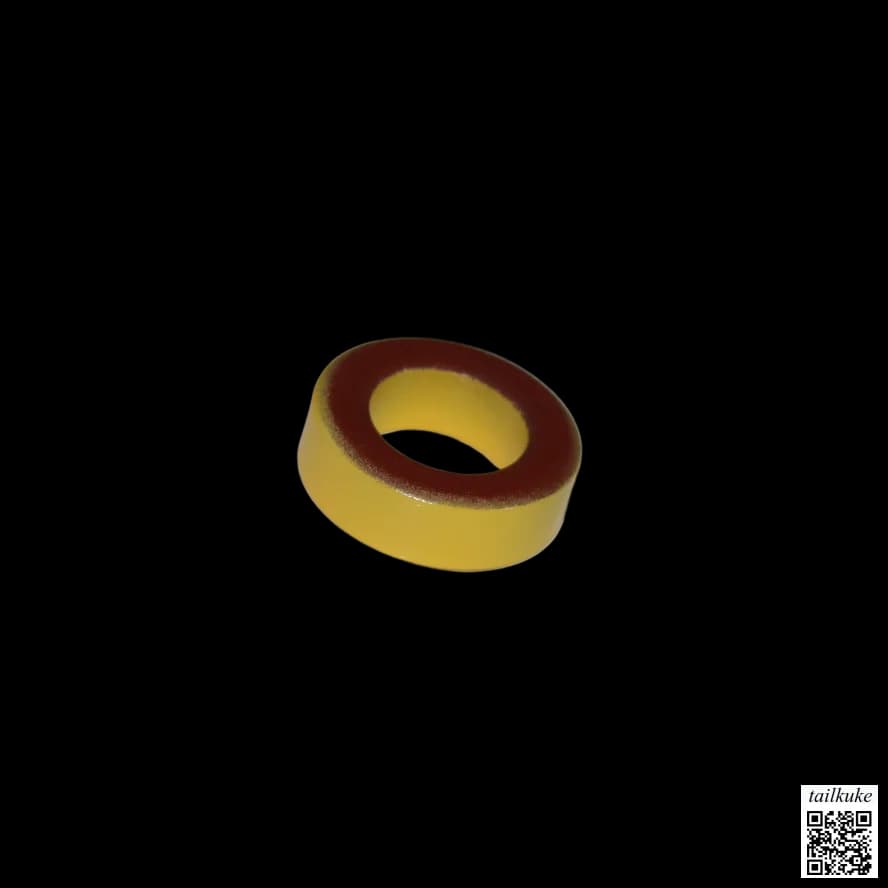 Magnetic Ring T130-8/90 High-frequency RF Iron Powder Core Yellow Red Ring